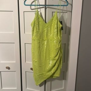 NEVER WORN! Homecoming Dress (Neon)